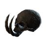 Tusked Hominid Skull