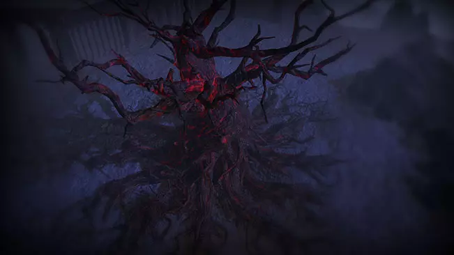 Bloodbark Evertree Map Device (Guild) guild, shop art