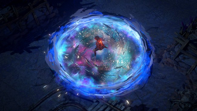 Celestial Ice Nova Effect