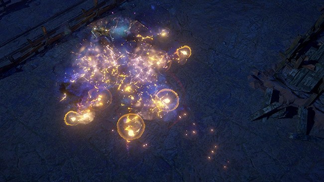 Celestial Tectonic Slam Effect