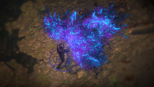 Direblade Incinerate Effect