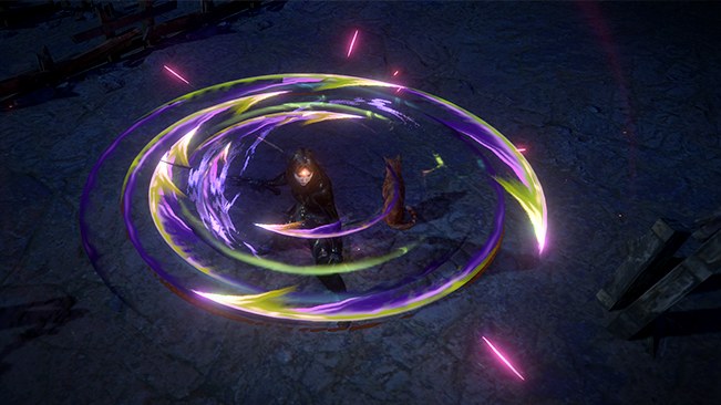 Transcendence Blade Vortex Effect