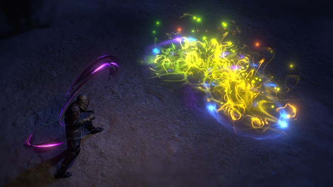 Transcendence Flame Wall Effect