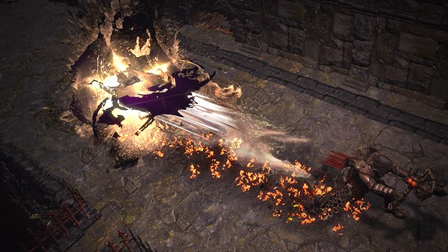 Wasteland Flame Dash Effect