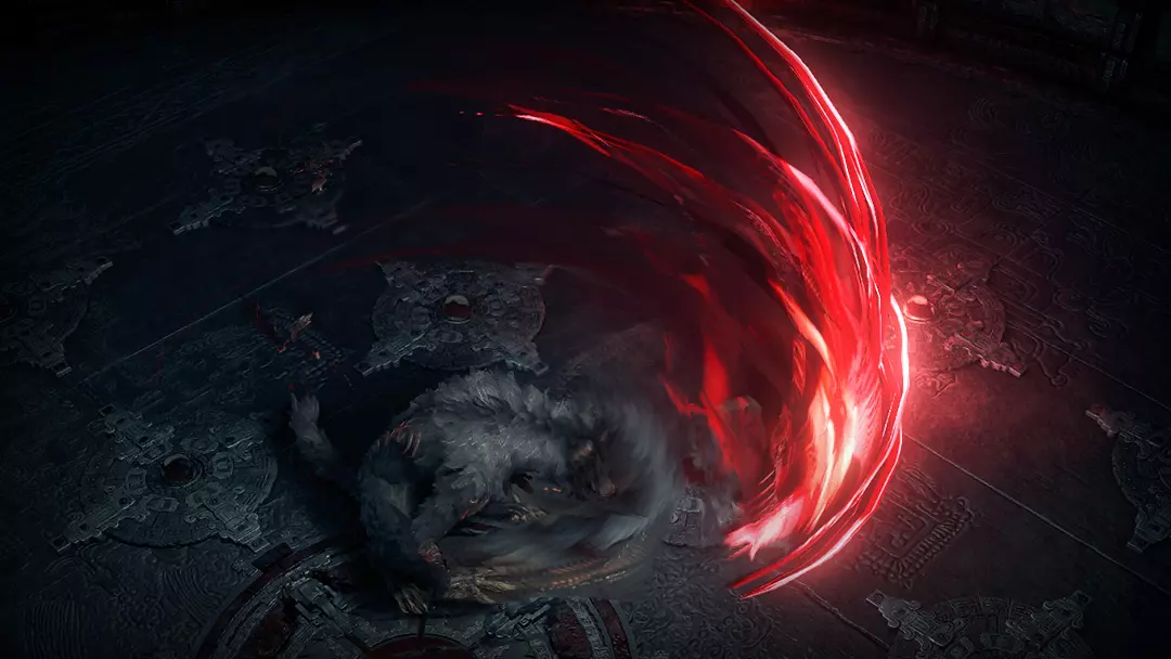 Blood Moon Shred Effect