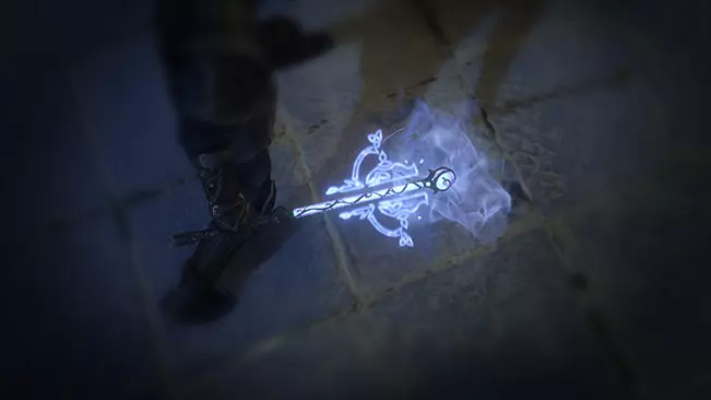 Sorcerer Wand weapon skin, shop art