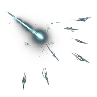 Aurora Ice Shot Effect