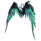 Bismuth-plated Dovecaller Wings