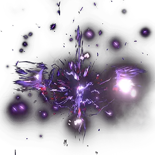 Darkshard Lightning Warp Effect