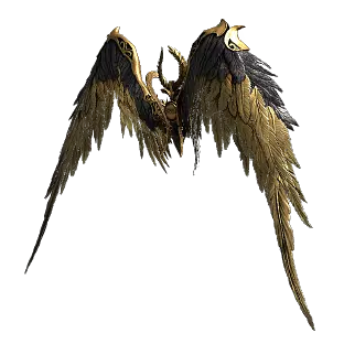 Gold-plated Dovecaller Wings