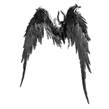 Silver-plated Dovecaller Wings