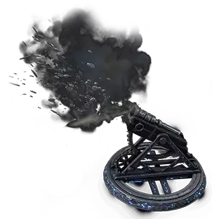 Verisium Mortar Cannon Effect