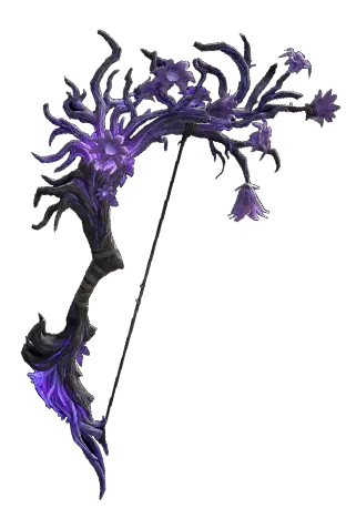 Night Lotus Bow and Quiver Skin