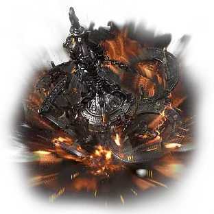 Plummeting Chandelier Rare Finisher Effect