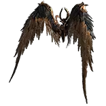 Bronze-plated Dovecaller Wings