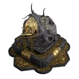 Toad Idol of Chaos Hideout Decoration