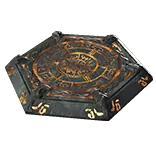 Orange Warp Rune Hideout Decoration