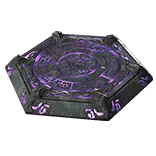 Purple Warp Rune Hideout Decoration