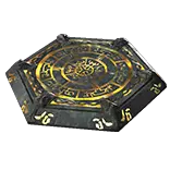 Yellow Warp Rune Hideout Decoration