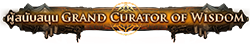 ผู้สนับสนุน Grand Curator of Wisdom ผู้สนับสนุน Grand Curator of Wisdom