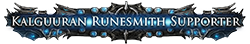 Kalguuran Runesmith Supporter Kalguuran Runesmith Supporter