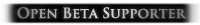 Apoiador do Beta Aberto Apoiador do Beta Aberto