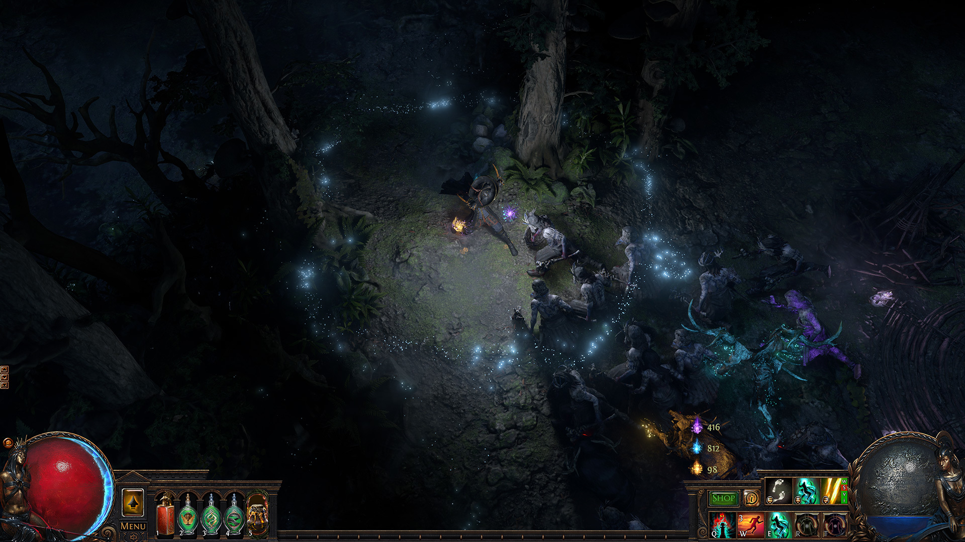 path of exile affliction beginner builds