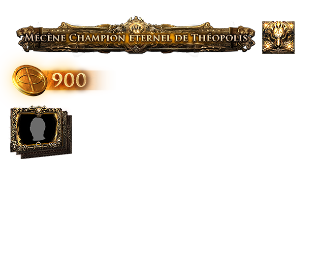 Pack de mécène Champion éternel de Théopolis