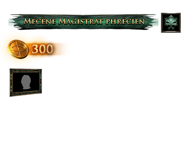 Pack de mécène Magistrat phrécien