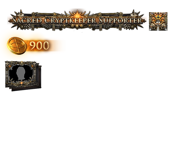 Sacred Cryptkeeper Supporter Pack