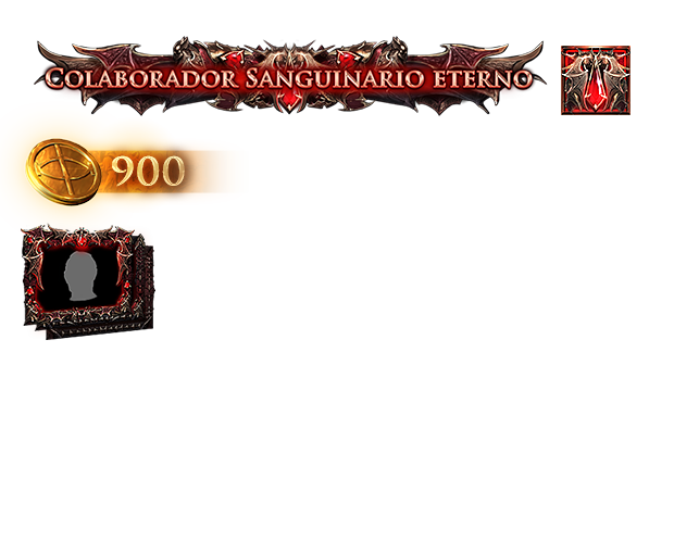 Paquete de colaborador Sanguinario eterno