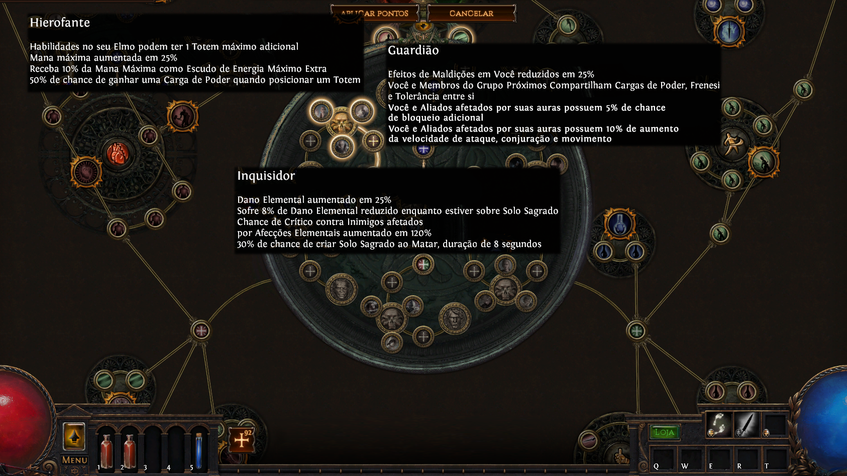 Reduced effect. Патфайндер пое Ascendancy. Ascendancy дерево технологий. Тотем из Path of Exile. Scion POE.